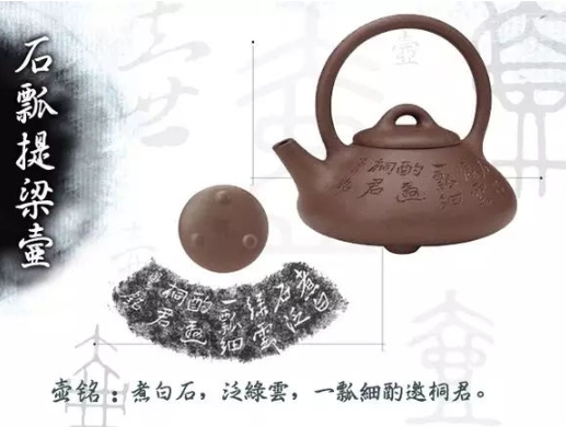 老紫砂壺曼生十八式圖解，曼生18式的具體樣式圖及名稱