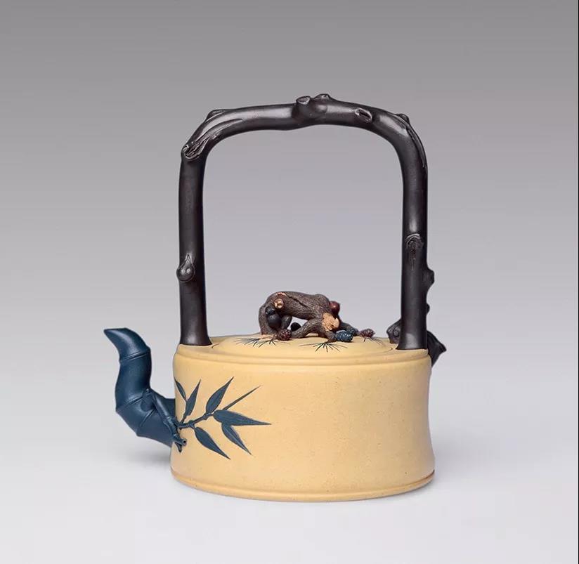 10種最美花器提梁壺，精美別致雕花紫砂壺!