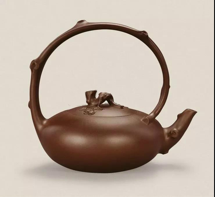 10種最美花器提梁壺，精美別致雕花紫砂壺!