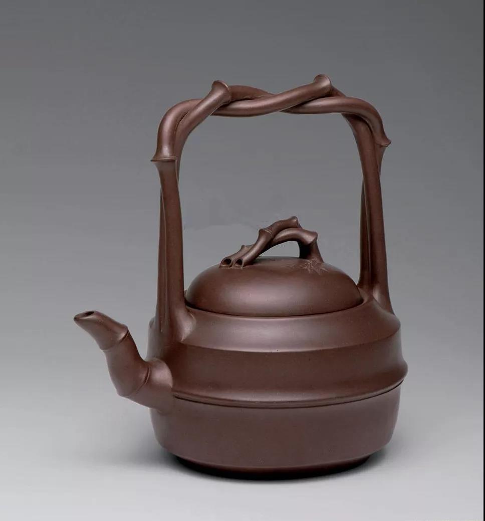 10種最美花器提梁壺，精美別致雕花紫砂壺!