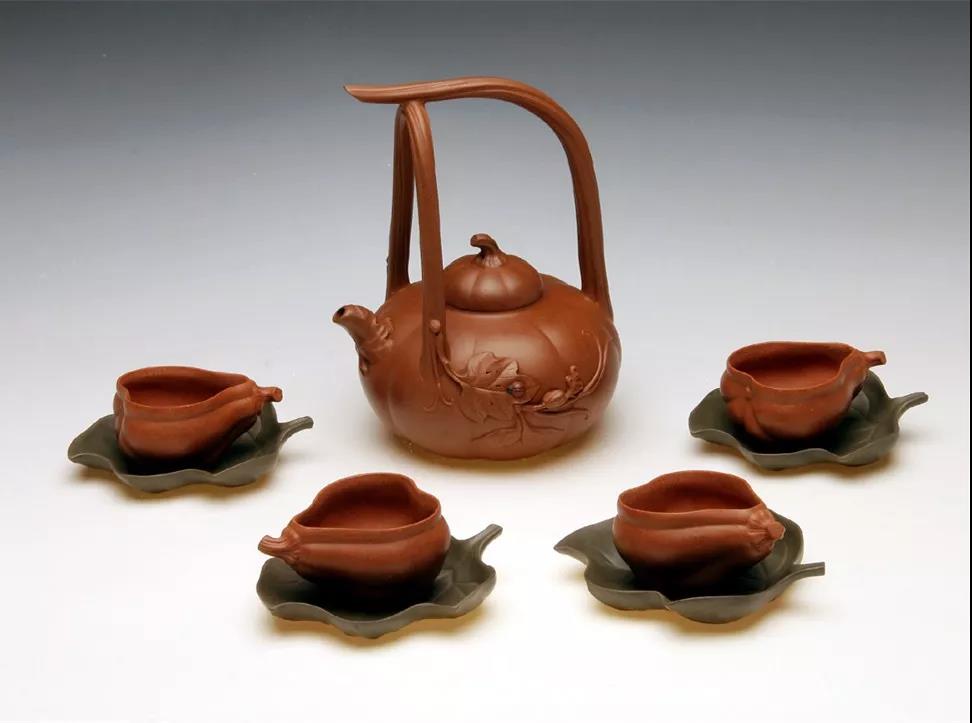 10種最美花器提梁壺，精美別致雕花紫砂壺!