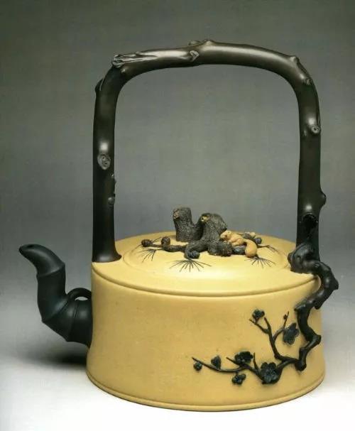 10種最美花器提梁壺，精美別致雕花紫砂壺!