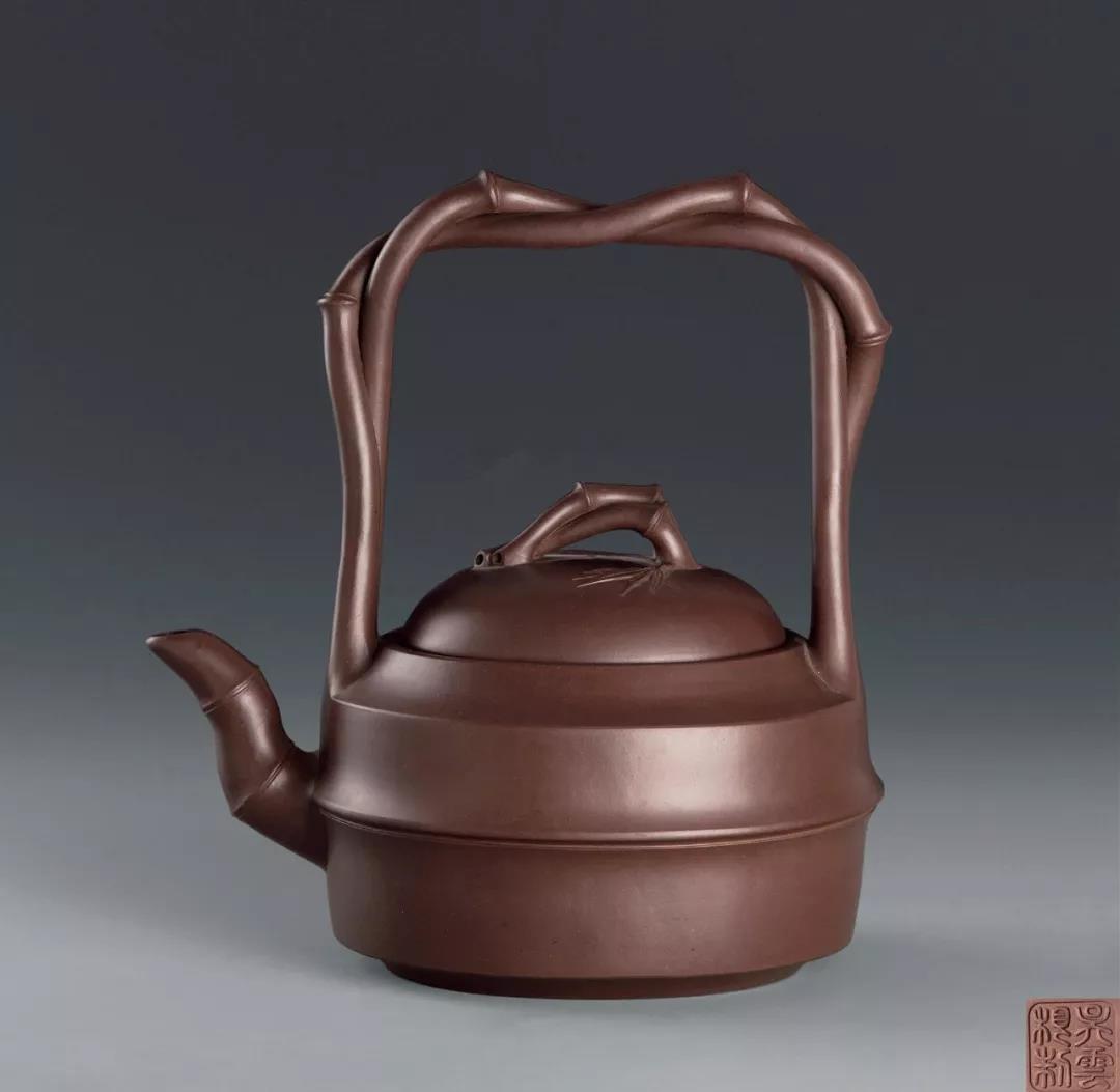 10種最美花器提梁壺，精美別致雕花紫砂壺!