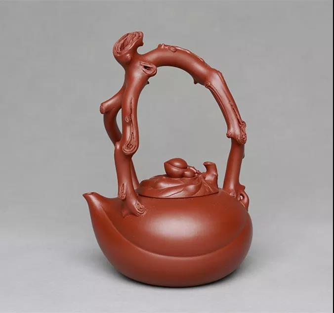 10種最美花器提梁壺，精美別致雕花紫砂壺!