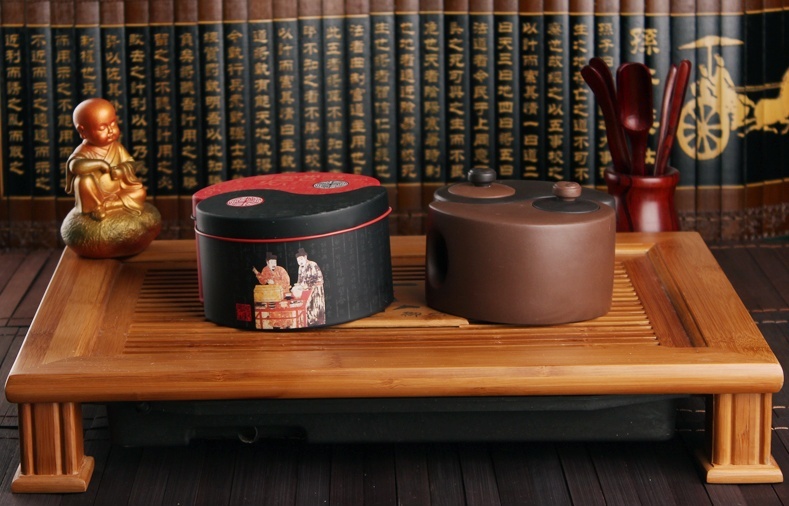 太極陰陽紫砂壺，創(chuàng)意格紫砂壺